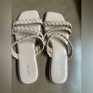 braided sandals